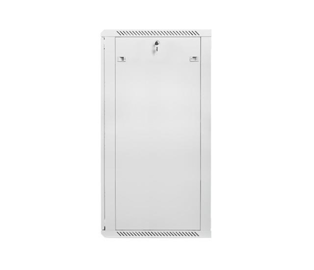 LANBERG Szafa instalacyjna wisząca 19'' 27U 600X600mm szara (drzwi szklane) WF01-6627-10S - 455406 - zdjęcie 5